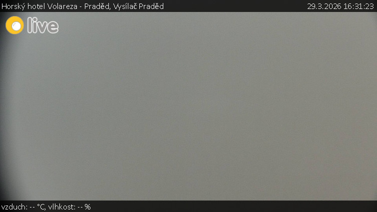 Horský hotel Volareza - Praděd - Vysílač Praděd - 29.3.2026 v 16:31