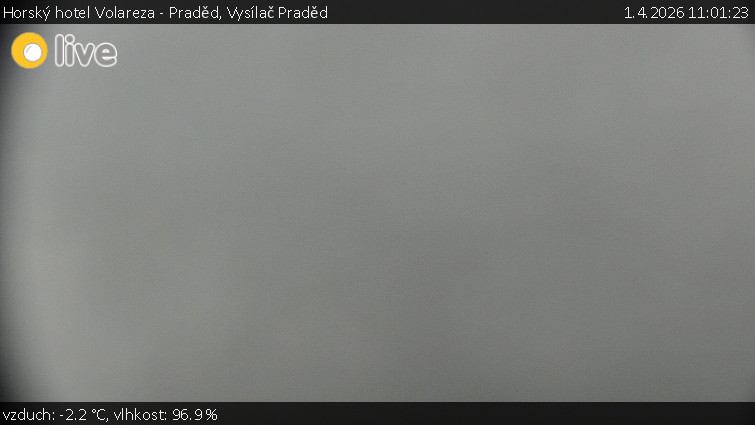 Horský hotel Volareza - Praděd - Vysílač Praděd - 1.4.2026 v 11:01