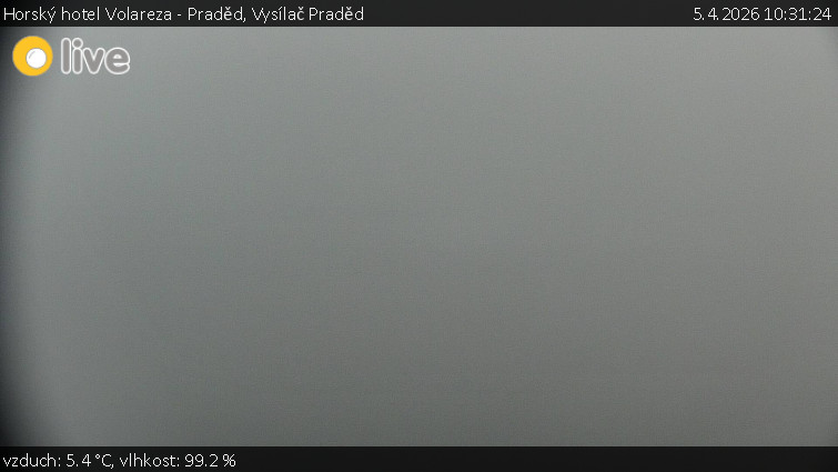 Horský hotel Volareza - Praděd - Vysílač Praděd - 5.4.2026 v 10:31