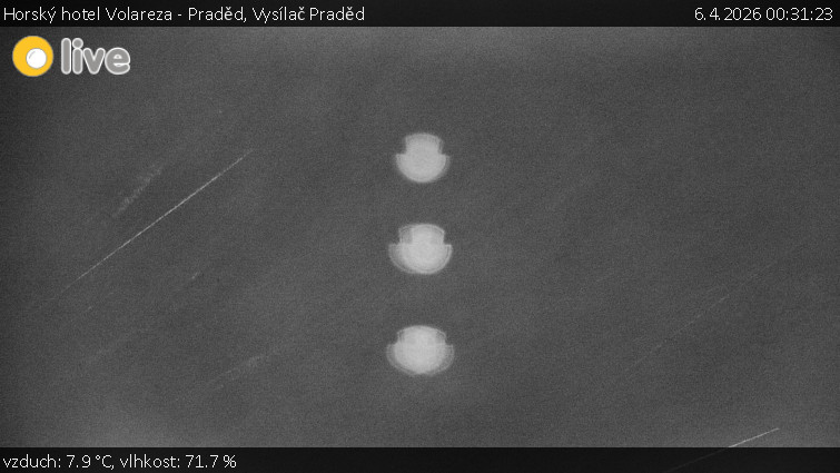 Horský hotel Volareza - Praděd - Vysílač Praděd - 6.4.2026 v 00:31