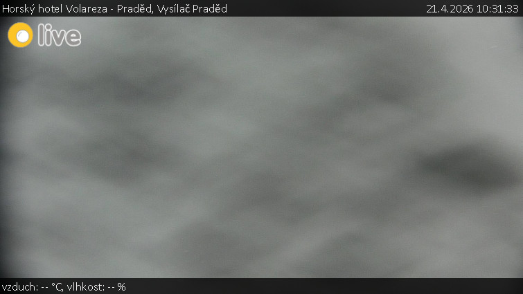 Horský hotel Volareza - Praděd - Vysílač Praděd - 21.4.2026 v 10:31