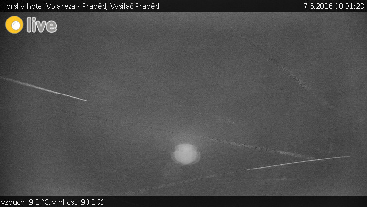 Horský hotel Volareza - Praděd - Vysílač Praděd - 7.5.2026 v 00:31