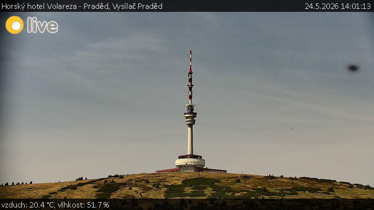Horský hotel Volareza - Praděd - Vysílač Praděd - 24.5.2026 v 14:01