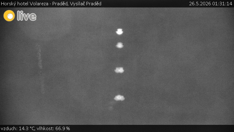 Horský hotel Volareza - Praděd - Vysílač Praděd - 26.5.2026 v 01:31