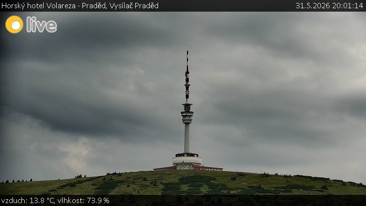 Horský hotel Volareza - Praděd - Vysílač Praděd - 31.5.2026 v 20:01