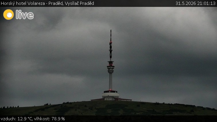 Horský hotel Volareza - Praděd - Vysílač Praděd - 31.5.2026 v 21:01