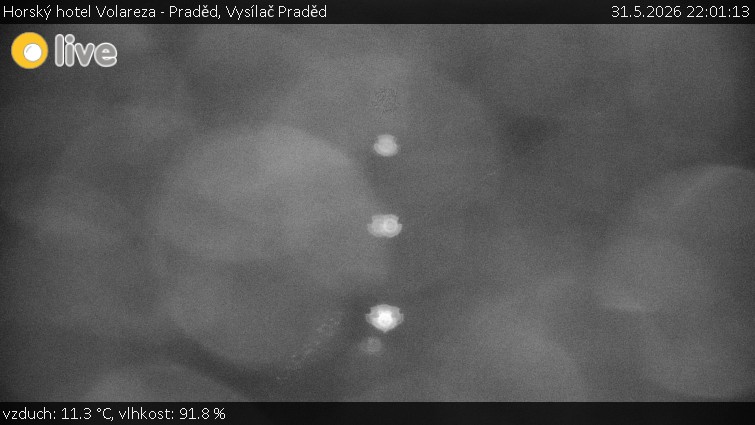 Horský hotel Volareza - Praděd - Vysílač Praděd - 31.5.2026 v 22:01