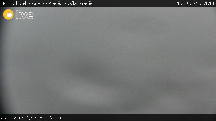 Horský hotel Volareza - Praděd - Vysílač Praděd - 1.6.2026 v 10:01