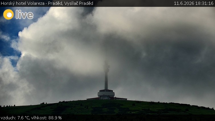 Horský hotel Volareza - Praděd - Vysílač Praděd - 11.6.2026 v 18:31
