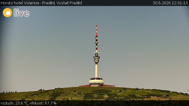 Horský hotel Volareza - Praděd - Vysílač Praděd - 30.6.2026 v 12:31
