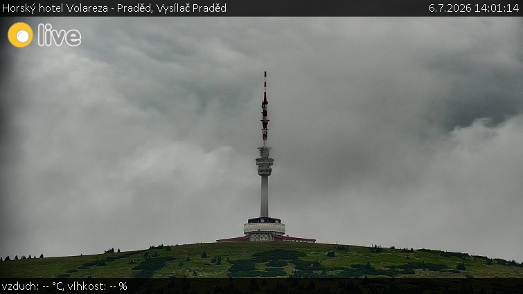 Horský hotel Volareza - Praděd - Vysílač Praděd - 6.7.2026 v 14:01