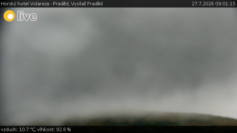 Horský hotel Volareza - Praděd - Vysílač Praděd - 27.7.2026 v 09:01