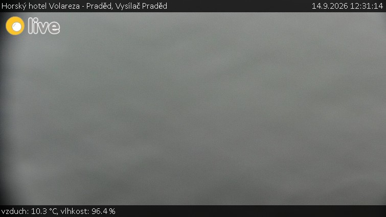 Horský hotel Volareza - Praděd - Vysílač Praděd - 14.9.2026 v 12:31