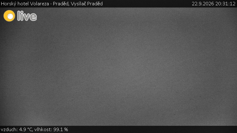 Horský hotel Volareza - Praděd - Vysílač Praděd - 22.9.2026 v 20:31
