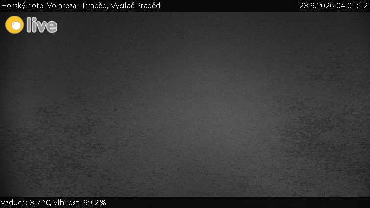 Horský hotel Volareza - Praděd - Vysílač Praděd - 23.9.2026 v 04:01