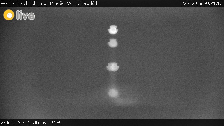 Horský hotel Volareza - Praděd - Vysílač Praděd - 23.9.2026 v 20:31