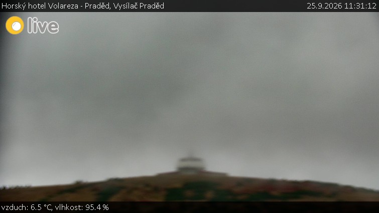 Horský hotel Volareza - Praděd - Vysílač Praděd - 25.9.2026 v 11:31