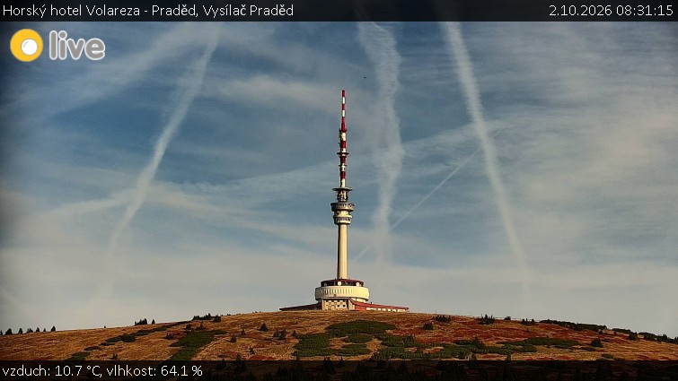 Horský hotel Volareza - Praděd - Vysílač Praděd - 2.10.2026 v 08:31