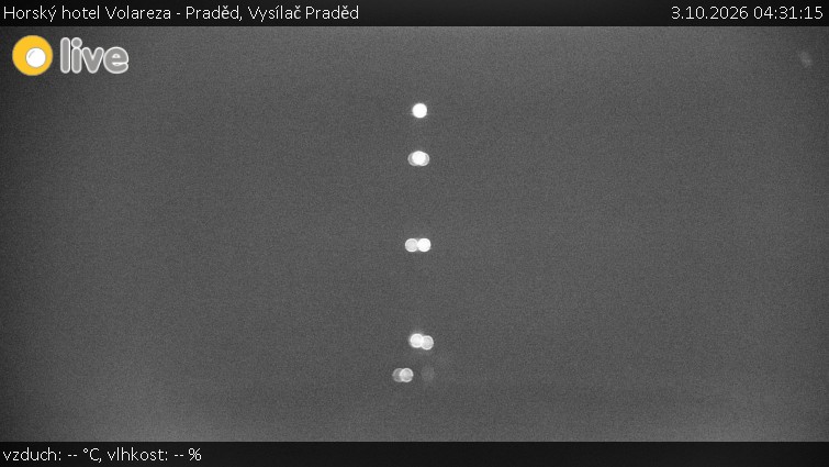 Horský hotel Volareza - Praděd - Vysílač Praděd - 3.10.2026 v 04:31