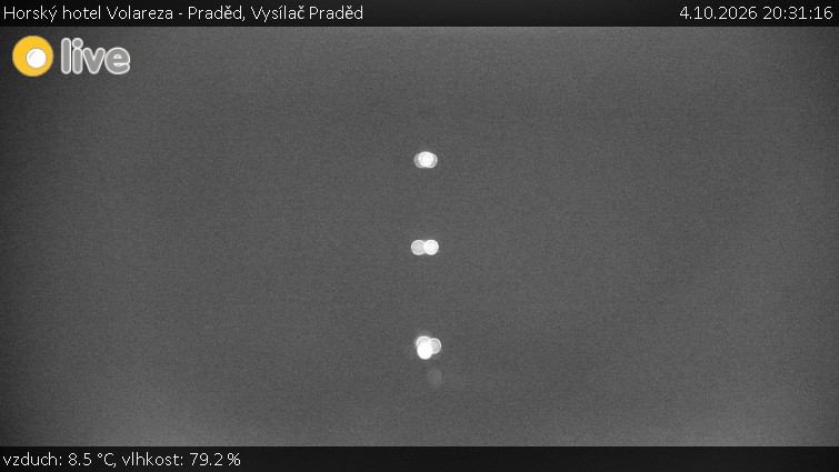 Horský hotel Volareza - Praděd - Vysílač Praděd - 4.10.2026 v 20:31