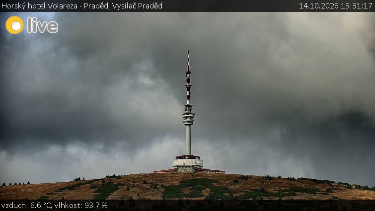 Horský hotel Volareza - Praděd - Vysílač Praděd - 14.10.2026 v 13:31