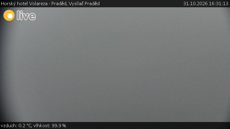 Horský hotel Volareza - Praděd - Vysílač Praděd - 31.10.2026 v 16:31