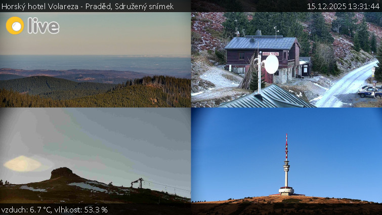 Horský hotel Volareza - Praděd - Sdružený snímek - 15.12.2025 v 13:31