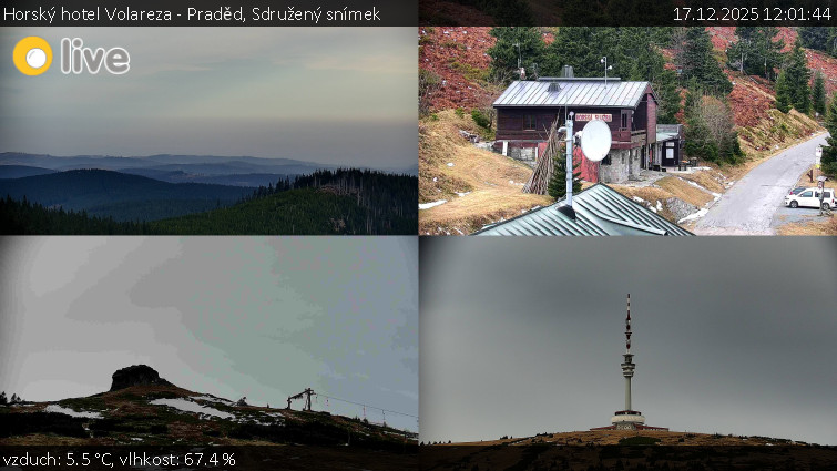 Horský hotel Volareza - Praděd - Sdružený snímek - 17.12.2025 v 12:01