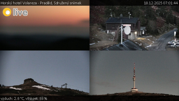 Horský hotel Volareza - Praděd - Sdružený snímek - 18.12.2025 v 07:01