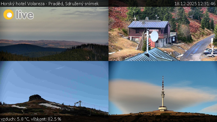 Horský hotel Volareza - Praděd - Sdružený snímek - 18.12.2025 v 12:31