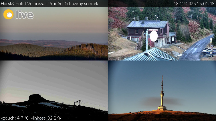 Horský hotel Volareza - Praděd - Sdružený snímek - 18.12.2025 v 15:01