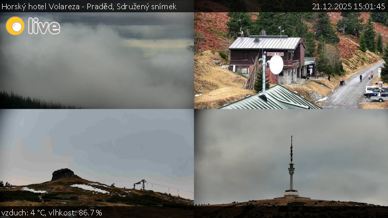 Horský hotel Volareza - Praděd - Sdružený snímek - 21.12.2025 v 15:01