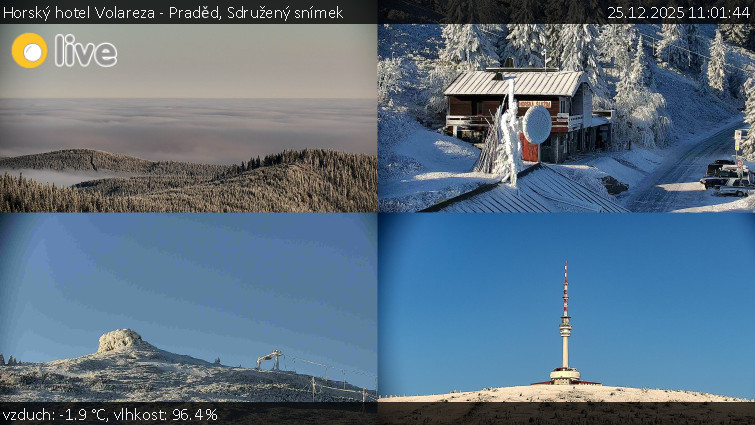 Horský hotel Volareza - Praděd - Sdružený snímek - 25.12.2025 v 11:01
