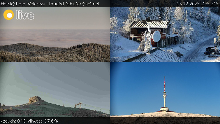 Horský hotel Volareza - Praděd - Sdružený snímek - 25.12.2025 v 12:31