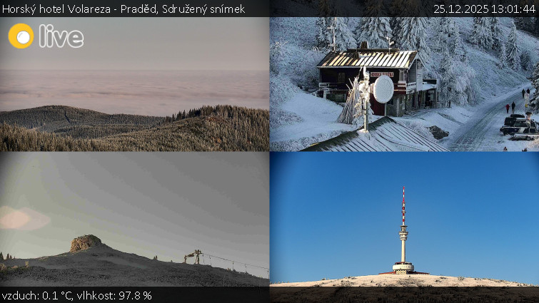 Horský hotel Volareza - Praděd - Sdružený snímek - 25.12.2025 v 13:01