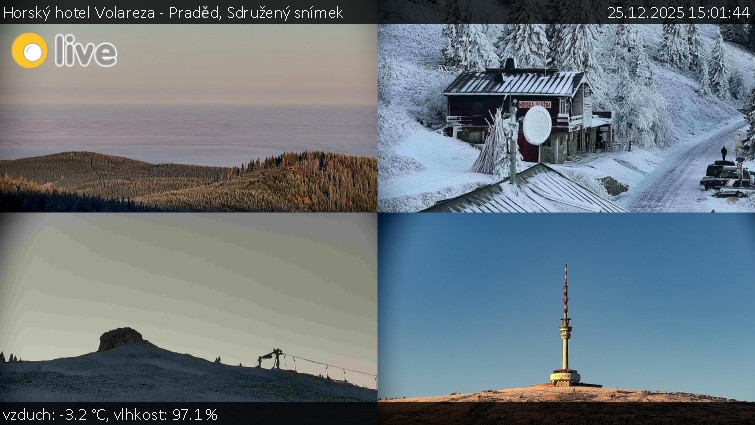 Horský hotel Volareza - Praděd - Sdružený snímek - 25.12.2025 v 15:01
