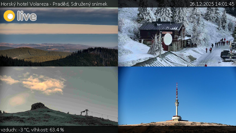 Horský hotel Volareza - Praděd - Sdružený snímek - 26.12.2025 v 14:01