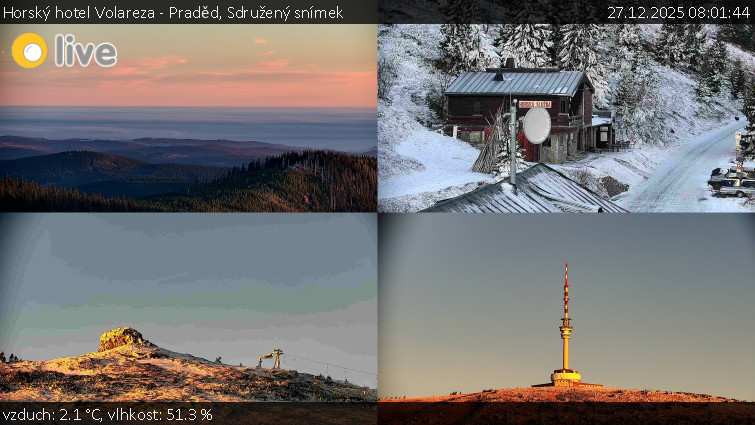Horský hotel Volareza - Praděd - Sdružený snímek - 27.12.2025 v 08:01