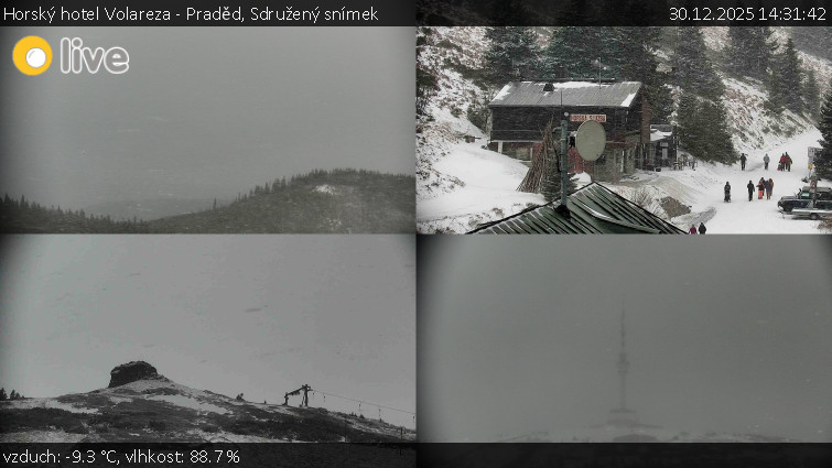 Horský hotel Volareza - Praděd - Sdružený snímek - 30.12.2025 v 14:31