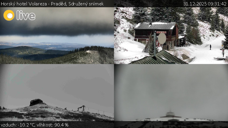 Horský hotel Volareza - Praděd - Sdružený snímek - 31.12.2025 v 09:31