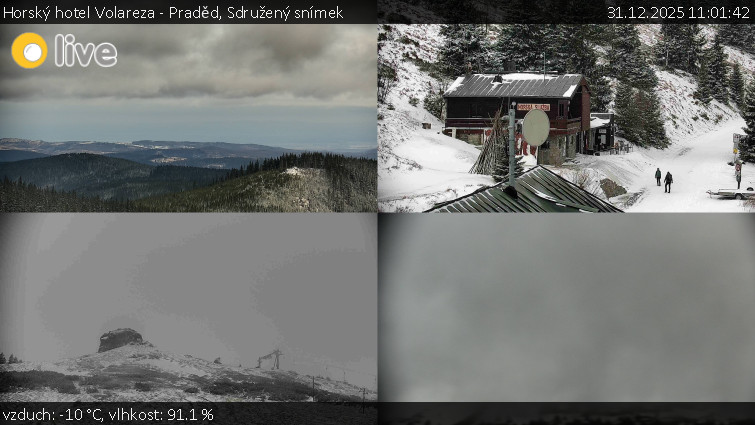 Horský hotel Volareza - Praděd - Sdružený snímek - 31.12.2025 v 11:01