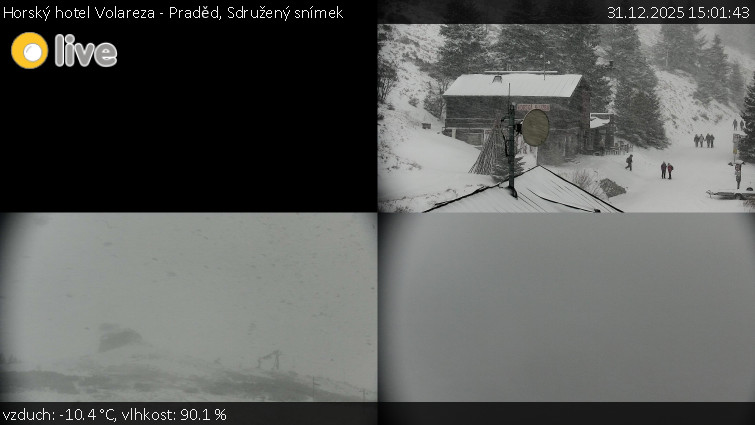 Horský hotel Volareza - Praděd - Sdružený snímek - 31.12.2025 v 15:01