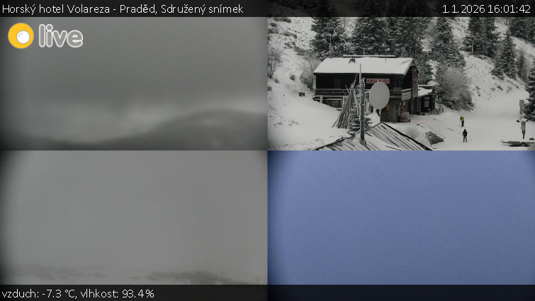 Horský hotel Volareza - Praděd - Sdružený snímek - 1.1.2026 v 16:01