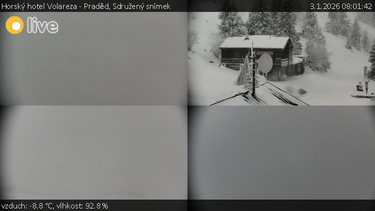 Horský hotel Volareza - Praděd - Sdružený snímek - 3.1.2026 v 08:01