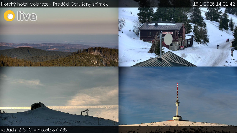 Horský hotel Volareza - Praděd - Sdružený snímek - 16.1.2026 v 14:31