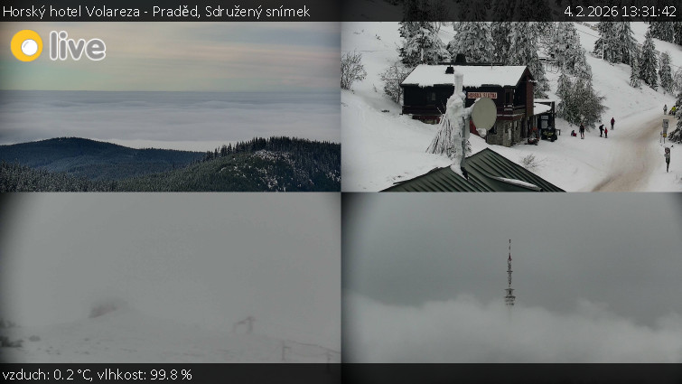 Horský hotel Volareza - Praděd - Sdružený snímek - 4.2.2026 v 13:31