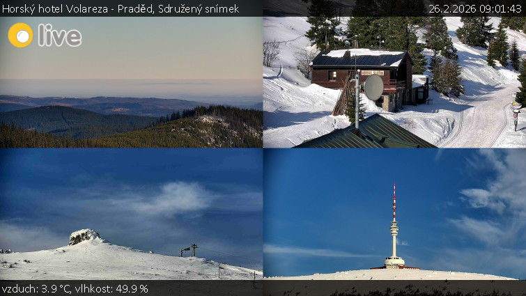Horský hotel Volareza - Praděd - Sdružený snímek - 26.2.2026 v 09:01