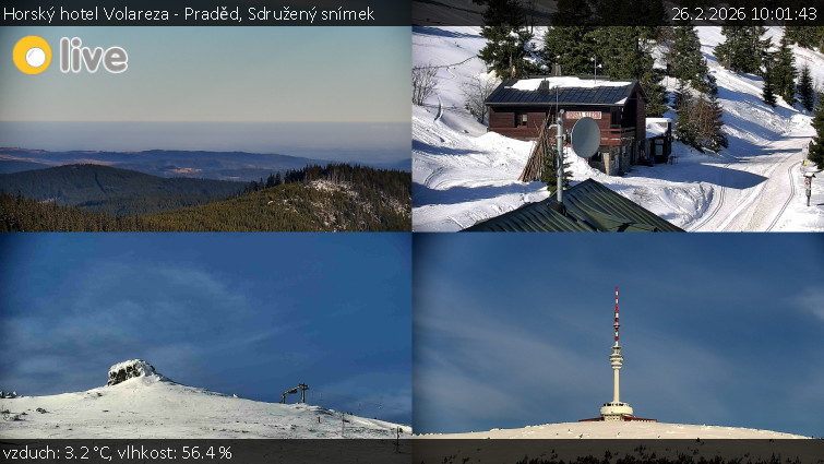 Horský hotel Volareza - Praděd - Sdružený snímek - 26.2.2026 v 10:01