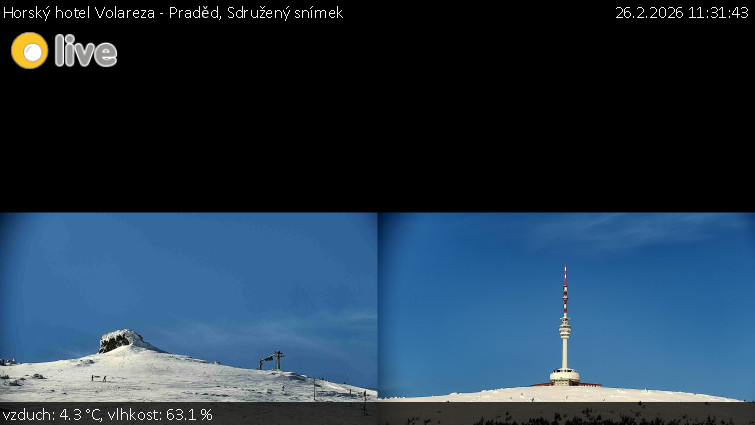 Horský hotel Volareza - Praděd - Sdružený snímek - 26.2.2026 v 11:31