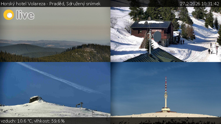Horský hotel Volareza - Praděd - Sdružený snímek - 27.2.2026 v 10:31